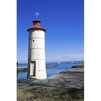 Phare à Érié par Benkrut - Photographie sur toile tendue