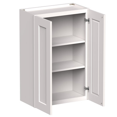 Armoire murale de cuisine standard l 24 po x P 12 po x H 36 po prête à assembler Casainc
