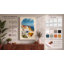 Mediterranean Village Coastal - Wrapped Canvas-1154045910-1154045911