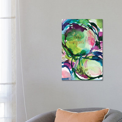 Painterly Inspiration by Joy Ting - Wrapped Canvas Gallery-Wrapped Canvas Giclée