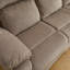 Canapé inclinable électrique de 78,74 po de largeur avec télécommande, inclinable double et 4 pieds stables (ensemble de 2)-1314337215