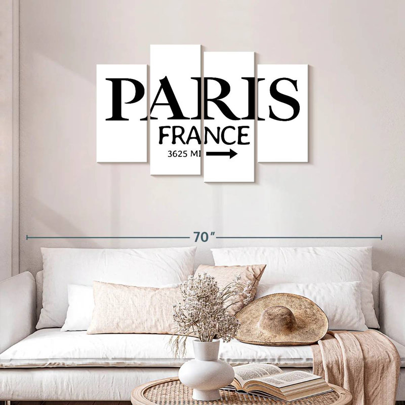 Panneau Lynelle Paris, H 27 po x l 43 po