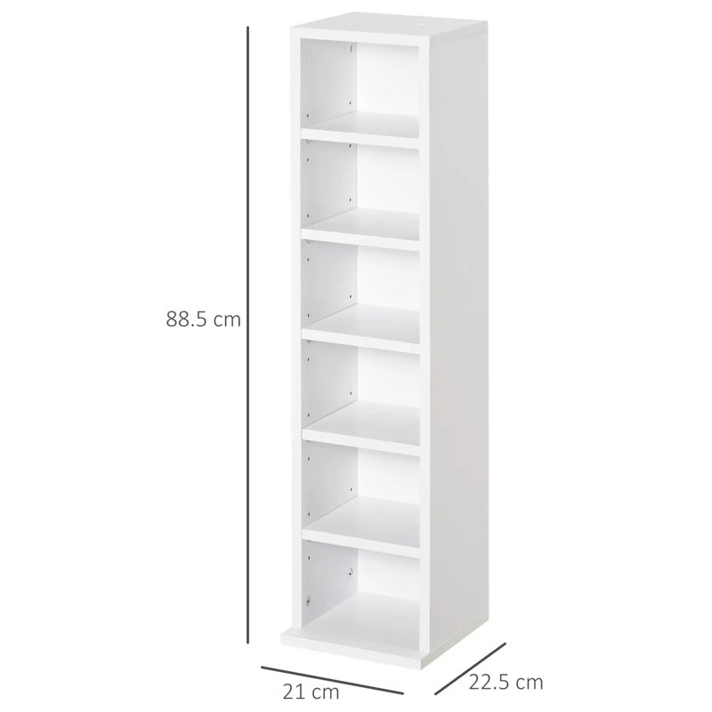 88.5cm H Media Shelves