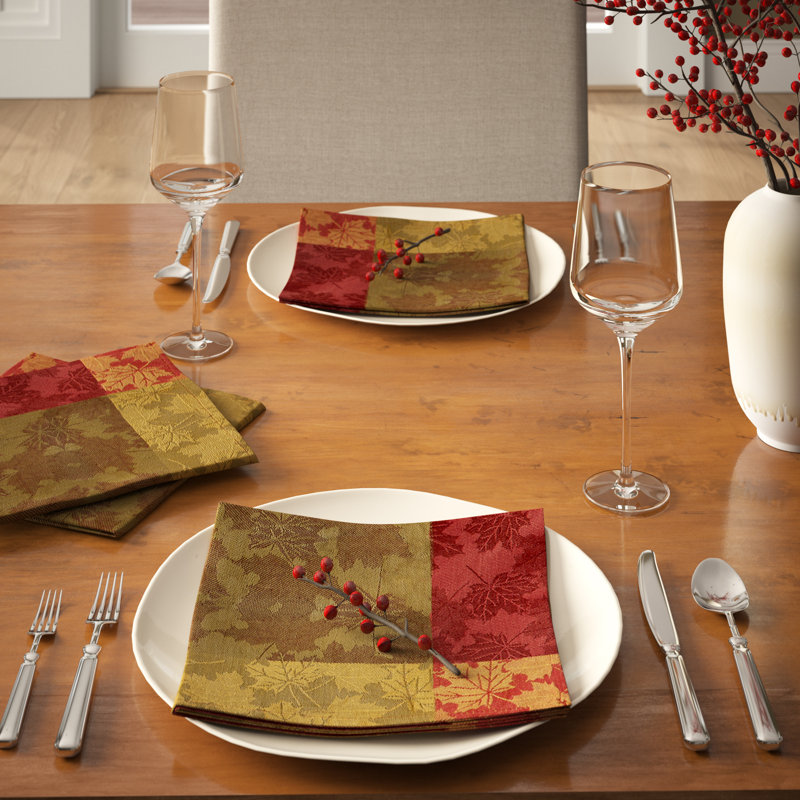Odelia Fall Foliage 20" Cotton Napkin
