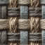 Papier peint tissé géométrique amovible beige-215674773