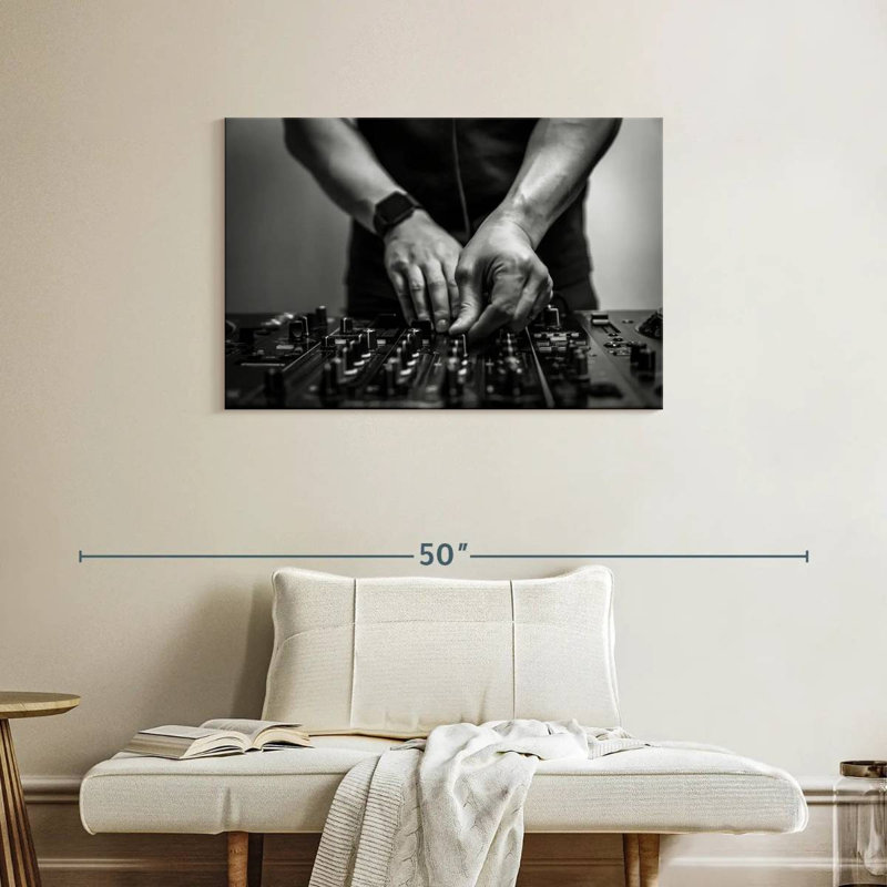 Abarca DJ And Sound Mixer, 24" H x 36" W