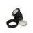 Matte Black Low Voltage Plug-in Integrated LED Spotlight