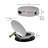 1-1/2" Replacement Trim for Cable Drive Bathtub leg Drain Waste & Overflow Assemblies-37747207