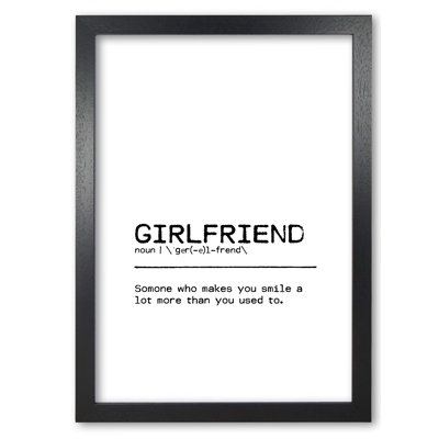 Girlfriend Smile - Print