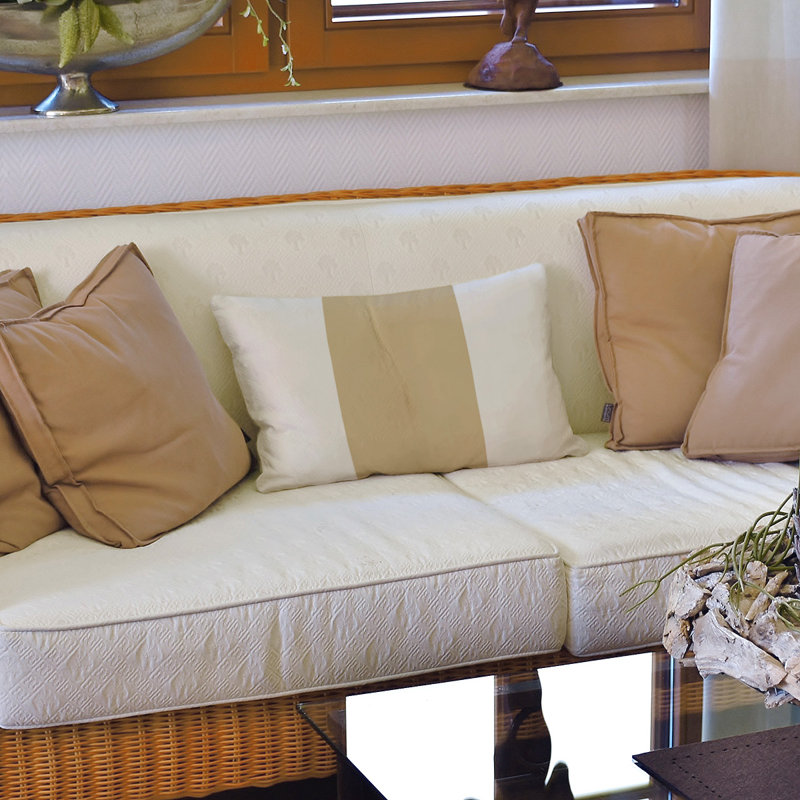 Housse de coussin lombaire Atlanta, Beige, Nouvelle-Orléans