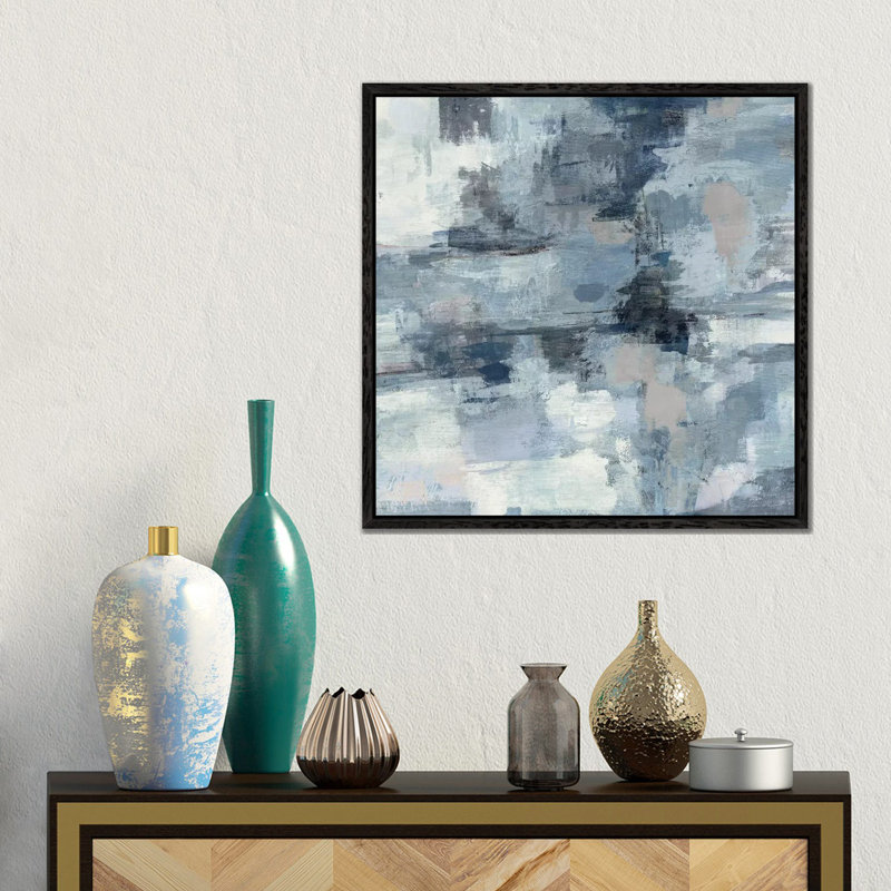 Wrapped Canvas Print, 45.72 cm H x 45.72 cm W, Black Floater Framed