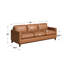 Canapé en cuir 85 po Cascades-1234196039