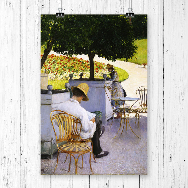 Gustave Caillebotte - No Frame Painting, 59.4 x  42cm