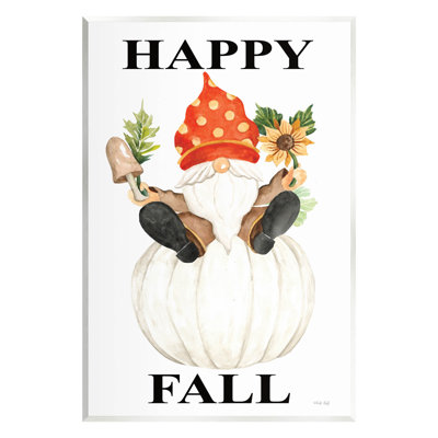 Gnome fantaisiste Happy Fall AT-149