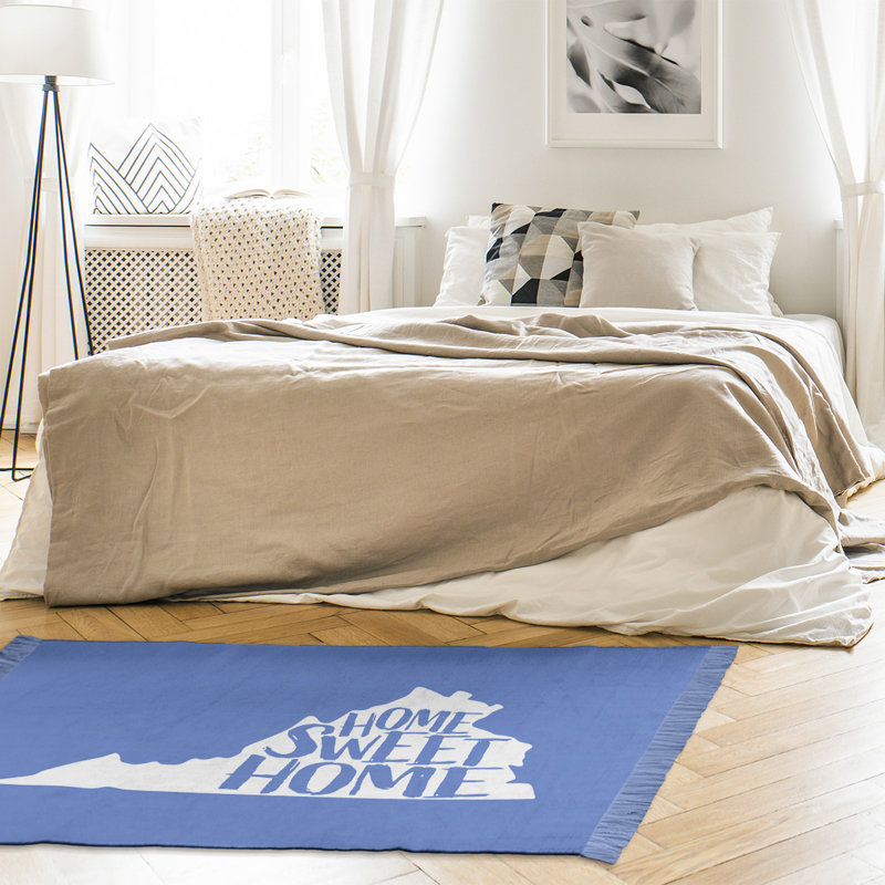 Tapis de la maison bleu virginie
