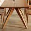 Table de salle à manger en bois de frêne avec pieds en arche-102210784