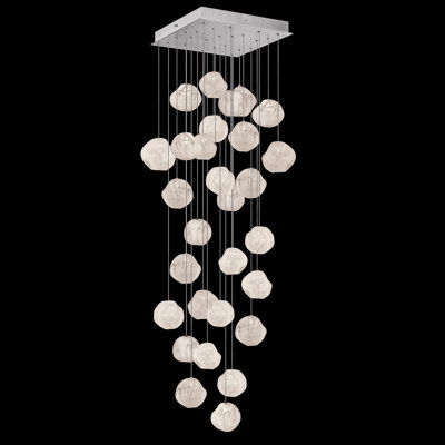 Luminaire suspendu carré 19 po Vesta