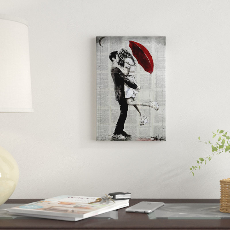 «Forever Romantics», impression sur toile, H 40 po x l 26 po x P 1,5 po, Pas de tapis, Toile tendue