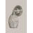 Wall Sconce With 5" Fusion Glass-32465037-32465045