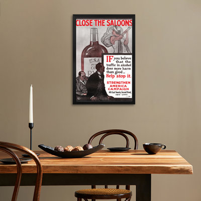 Poster: Prohibition, C1915 Premium Framed Posters