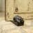 Rustic Overlooking Grizzly Bear Wood And Resin Wedge Floor Stop Figurine