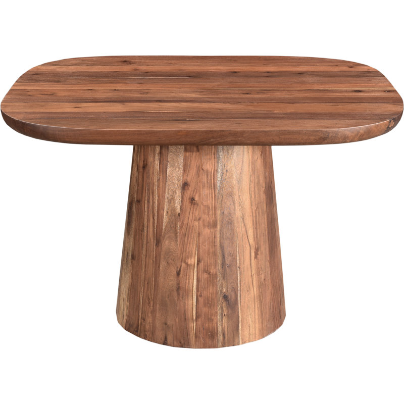 Genie Acacia Solid Wood Dining Table, Natural