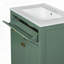 Meuble-lavabo de salle de bain avec lavabo en céramique-444068724