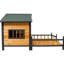 Maison pour chiots en bois Double XL