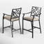 Tabouret de bar 27 po avec coussin Airic