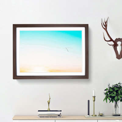 Flock of Birds - Picture Frame Photograph Print