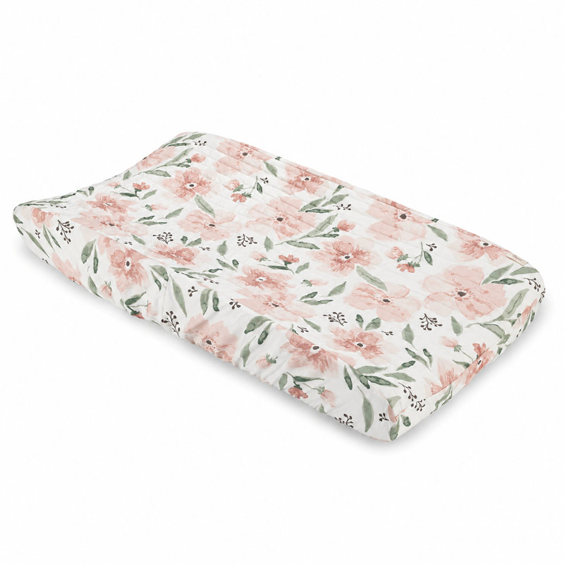 Greenguard Gold Certified 100% Cotton 32 in. L Changing Pad and Cover