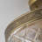 2-Light Glass Semi Flush Mount