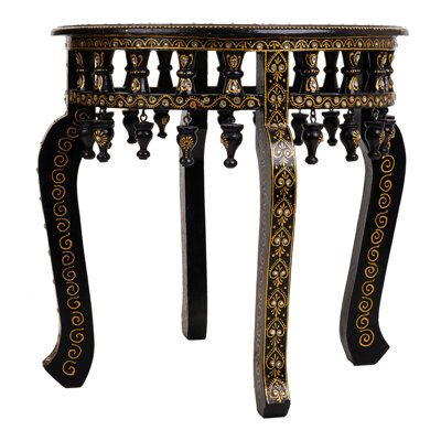 Atiye Wood Side Table