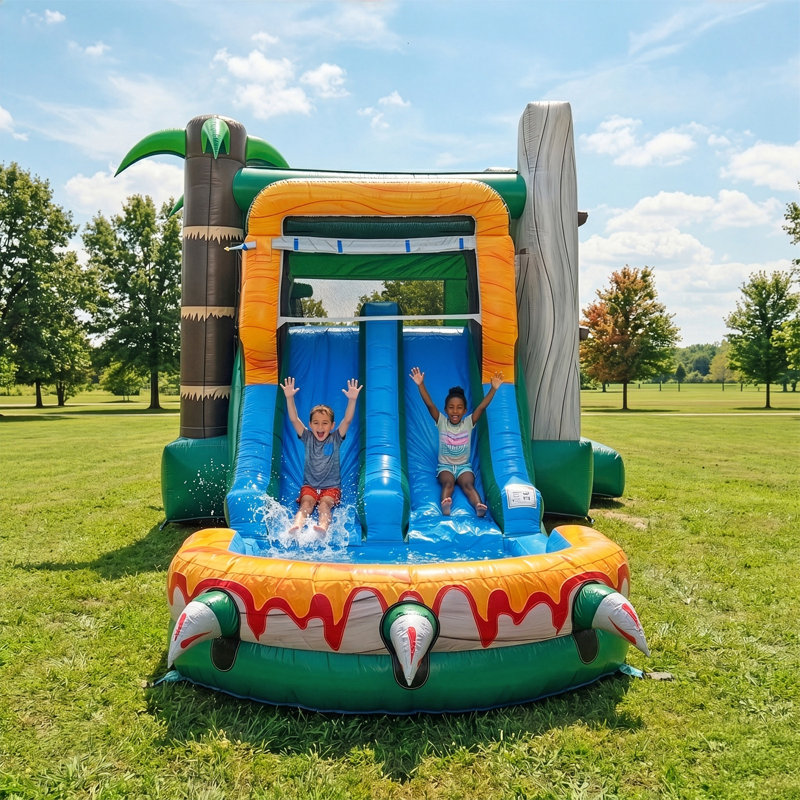 Jeu gonflable Herokiddo T-rex Adventure XL
