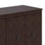 Buffet de rangement réglable avec 3 poignées rétro en métal et 4 pieds en pin-77805477