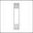 Bali  28" High Toilet Paper Holder Narrow Shelf Organizer For Bathroom, Living Room, Kitchen-1873515524