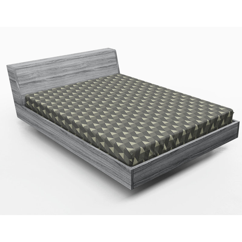 Microfiber Geometric Fitted Sheet, Full Fitted Sheet