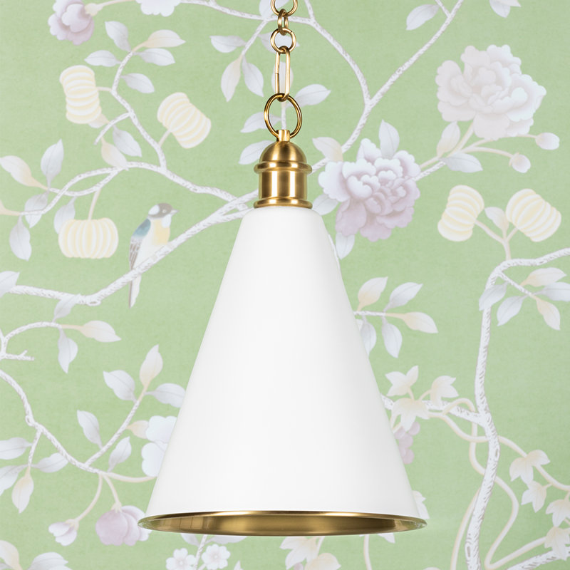 Luminaire suspendu FENIMORE par Ariel Okin x Mitzi, Bleu, H 19,25 po x l 12,5 po x P 18 po