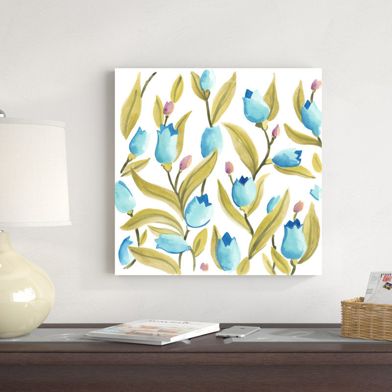 Abbey Floral Tiles VI, H 20 po x l 20 po x P 1,25 po