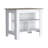 Courson Kitchen Island 2-Tier Shelf 40" Width And Large Work-103119178