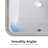 Rectangular Undermount Bathroom Sink,22'' X 16''Vessel Sink White Undermount Bathroom Sink