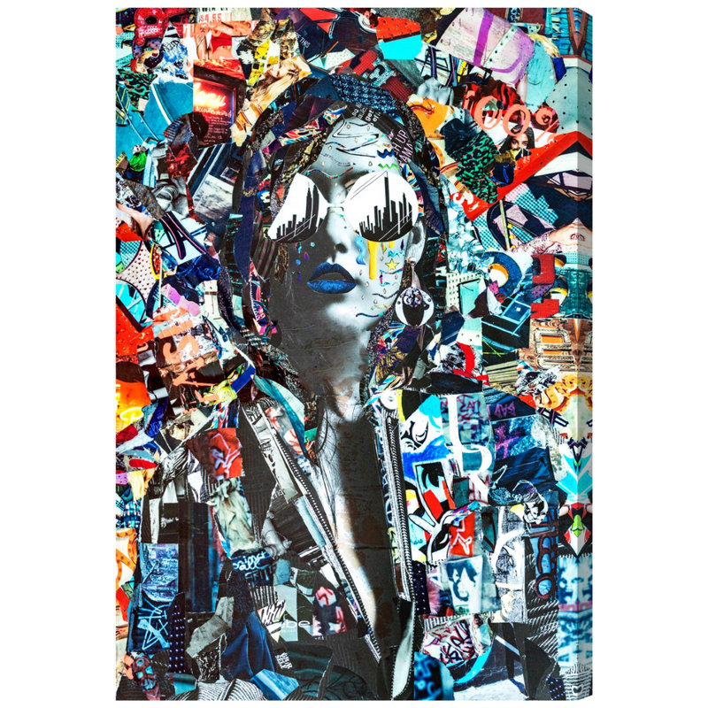 «City», impression sur toile, H 45 po x l 30 po x p 1,5 po