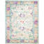 Ithica Oriental Area Rug in Beige/Pink/Green-89080796