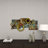 Modern Abstract Wall Decor on Metal