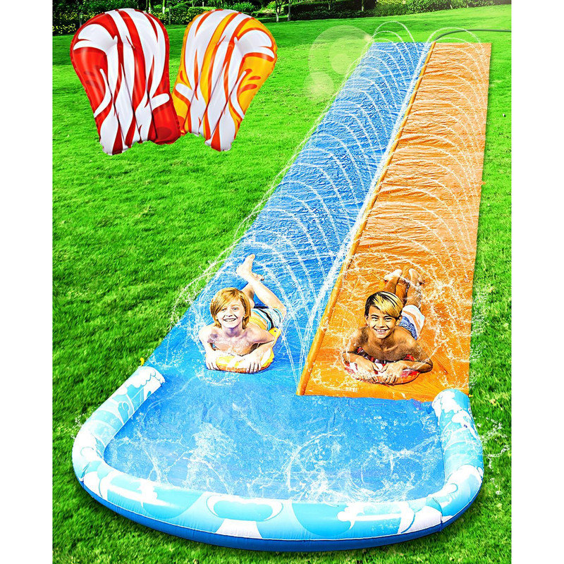 Priyet 22 5ft Water Slides And 2bodyboards Lawn Water Slip Waterslides