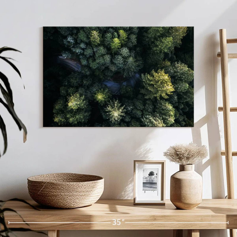 Alvord Forest Route, 16" H x 24" W