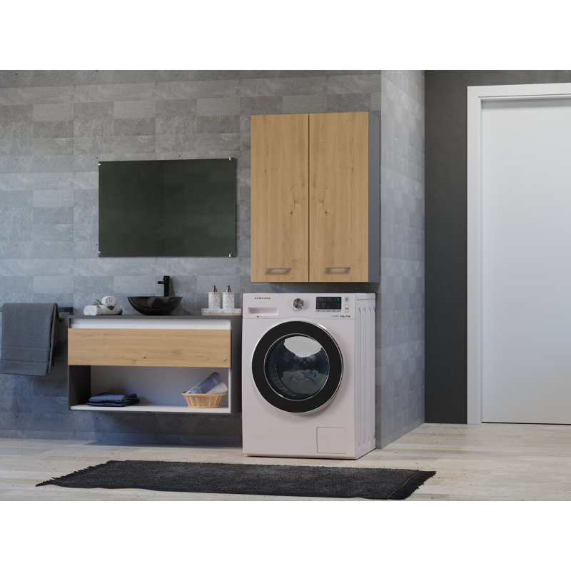 Hilko Bathroom Cabinet, Anthracite