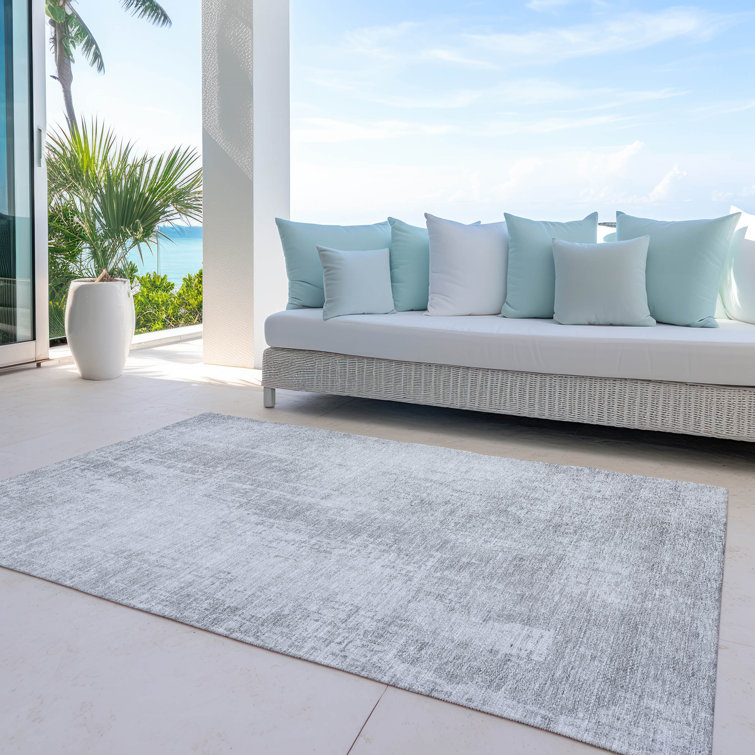 Lamanna Washable Abstract Indoor / Outdoor Rug