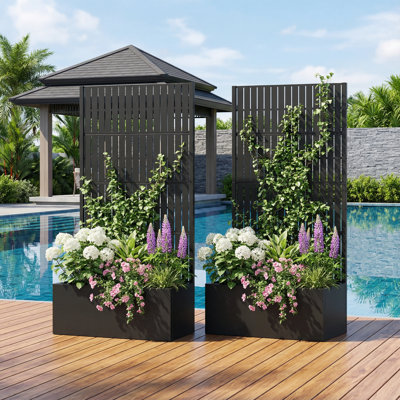 Jardinière surélevée pour l'extérieur