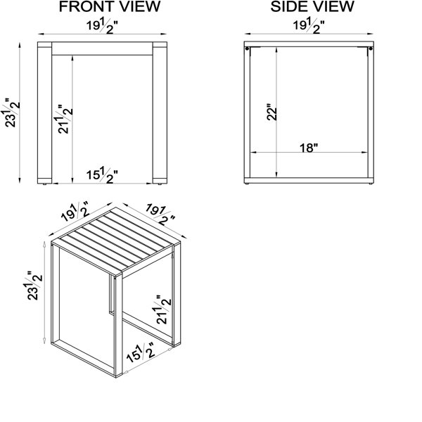 Dimensions du produit